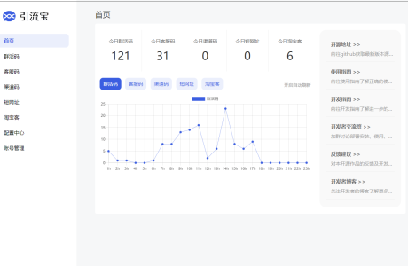 功能强大的活码管理平台（支持淘宝客和分享卡片等功能）