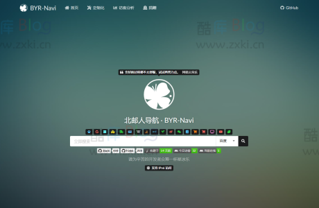 BYR-Navi一个时尚个性的网站技术导航源码分享