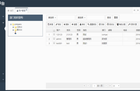 Java企业级开发平台源码 权限管理框架源码分享