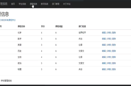 Net Core学校管理系统源码 Net Core学校管理系统免费下载