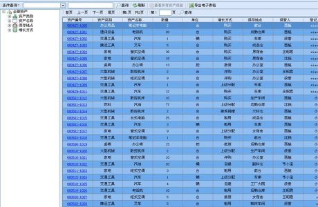 C/S资产管理系统源码 资产管理系统源码下载